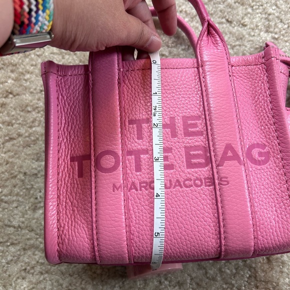 Marc Jacobs Vibrant Pink mini Tote Bag - Picture 14 of 15